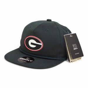 Georgia Bulldogs Power G 3D Classic Rope Hat- Charcoal
